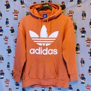 adidas Originals Peach colored Hoodie with White Logo